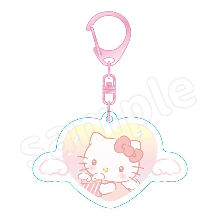 Hello Kitty "Angel Kira Tsuya" Acrylic Keychain