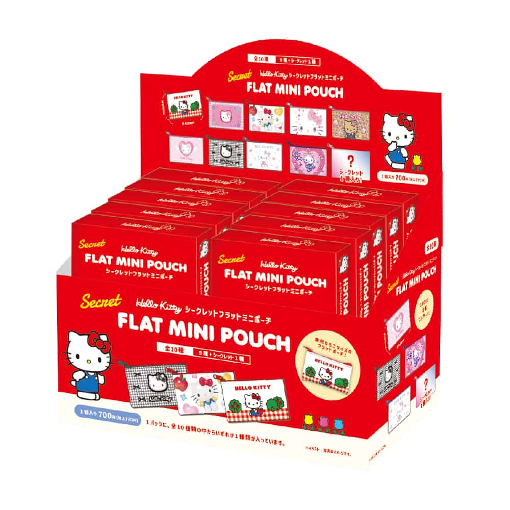 Hello Kitty Flat Mini Pouch Blind Box