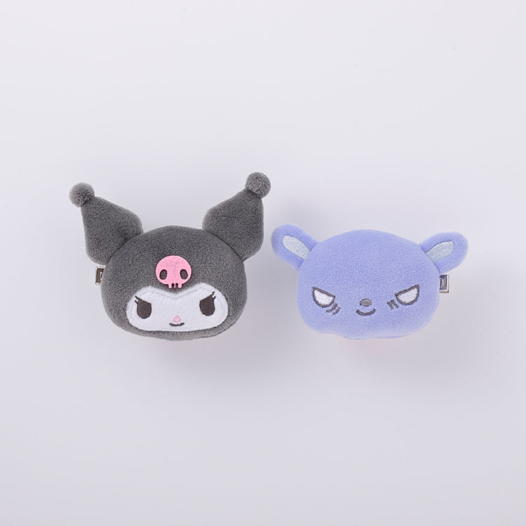 Kuromi & Baku Multi Clip Plush