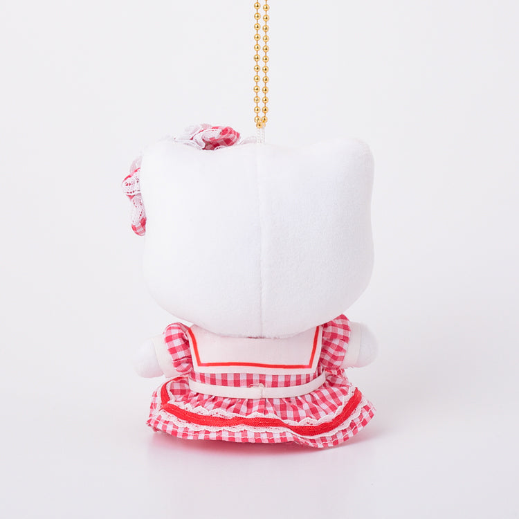 Hello Kitty "Gingham Fruit" Plush Mascot