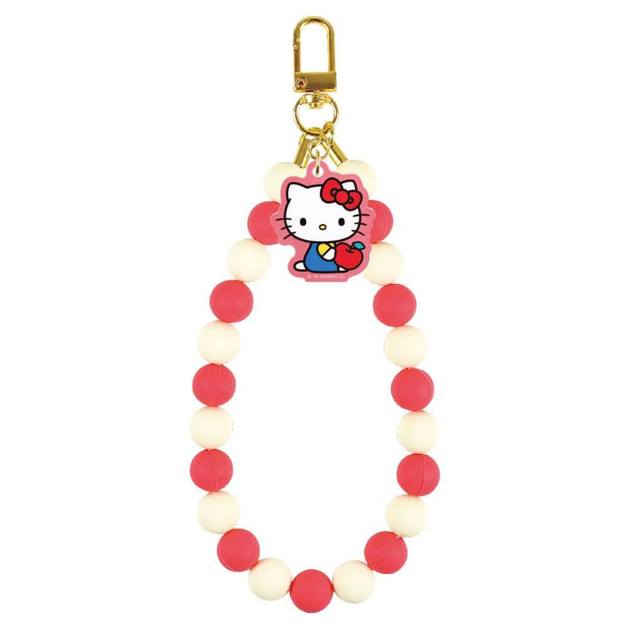 Hello Kitty Beaded Strap Charm