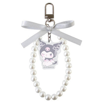 Kuromi "Ballet Core" Pearl Beaded Strap