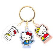 Hello Kitty & Mimmy 3-Charm Keychain