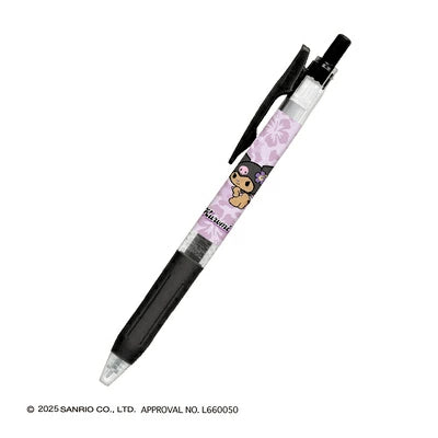 Kuromi SARASA Clip Knock-Style Gel Ballpoint Pen