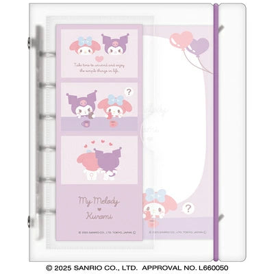 My Melody & Kuromi SUKIPETA Sticker Binder