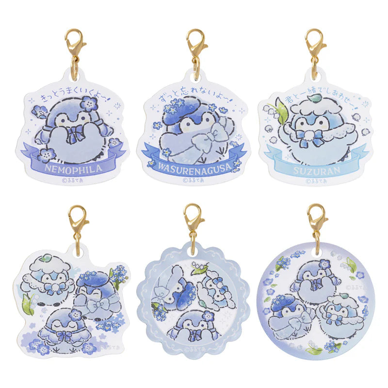 Koupenchan Hanamaru Sorairo Bouquet Trading Acrylic Charms Blind