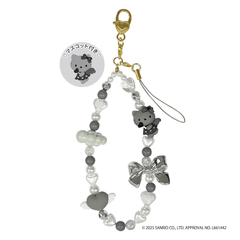 Hello Kitty Silver Angel Beaded Strap
