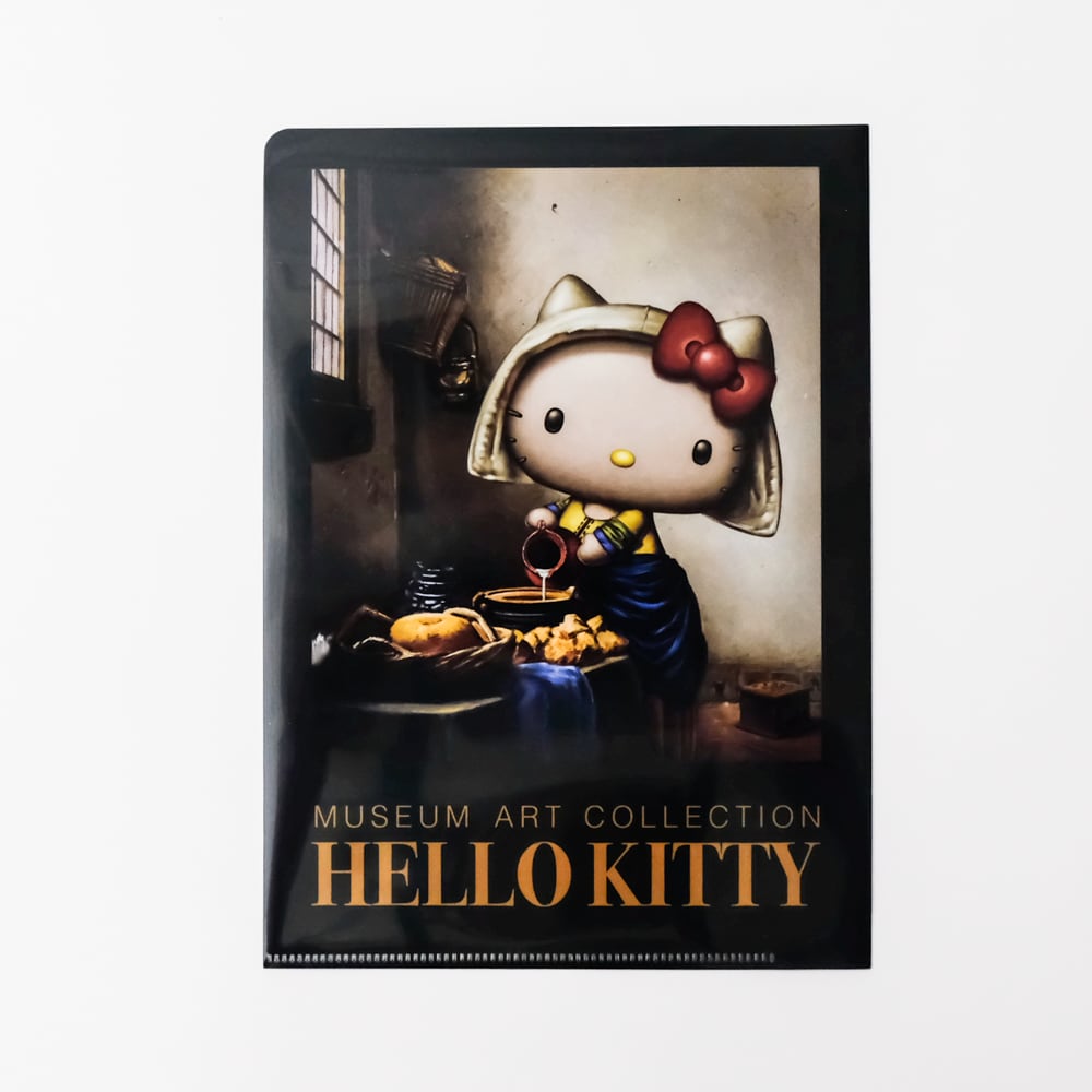 Hello Kitty x Art Collection A5 Double Folder [The Milkmaid