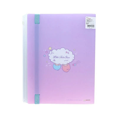 Little Twin Star A4 Multi Folder w/ Elastic Band