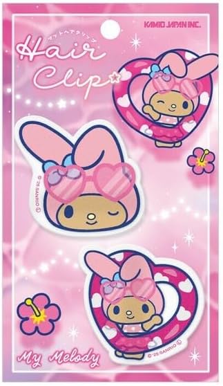 Tan My Melody Night Party Hair Clip