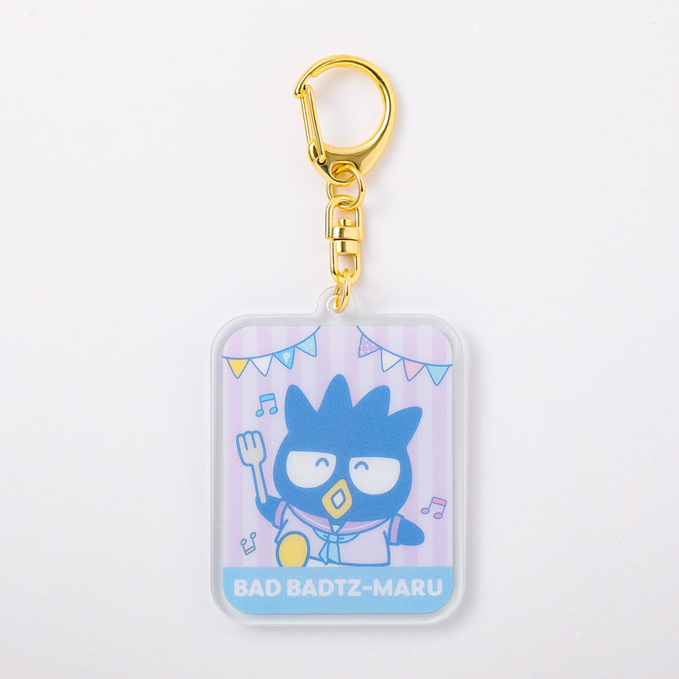 Badtz Maru "Happy Party" Acrylic Keychain