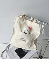 AS KNOW AS plus × Sanrio Hello Kitty Mascot Tote Bag