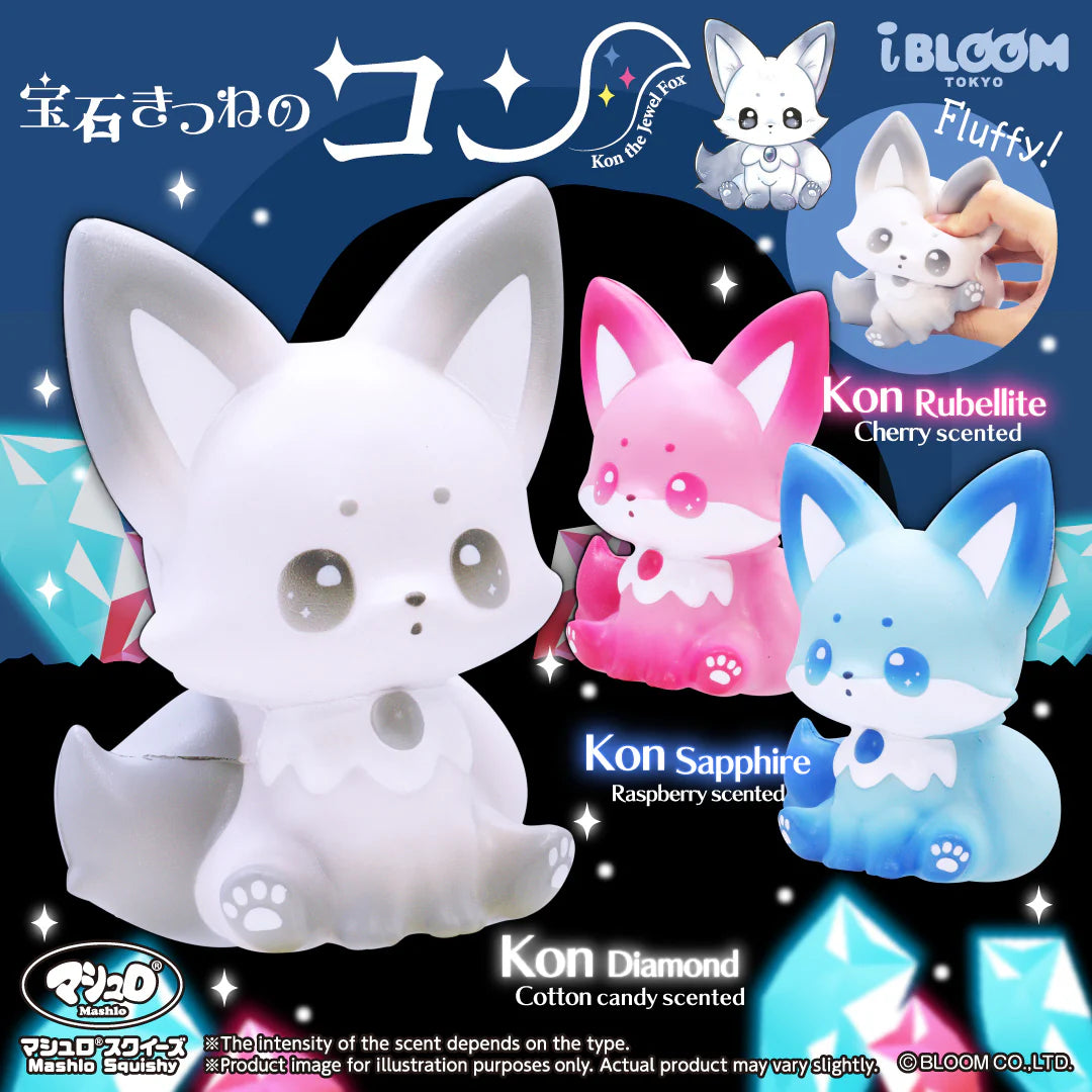 iBloom Kon the Jewel Fox Squishy