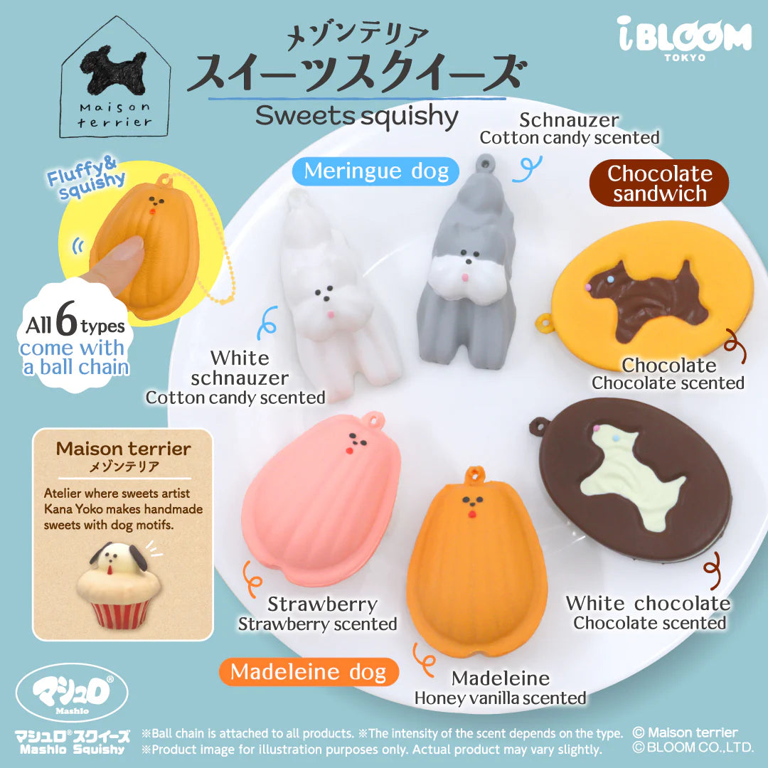 iBloom Maison Terrier Sweets Squishy Blind Box