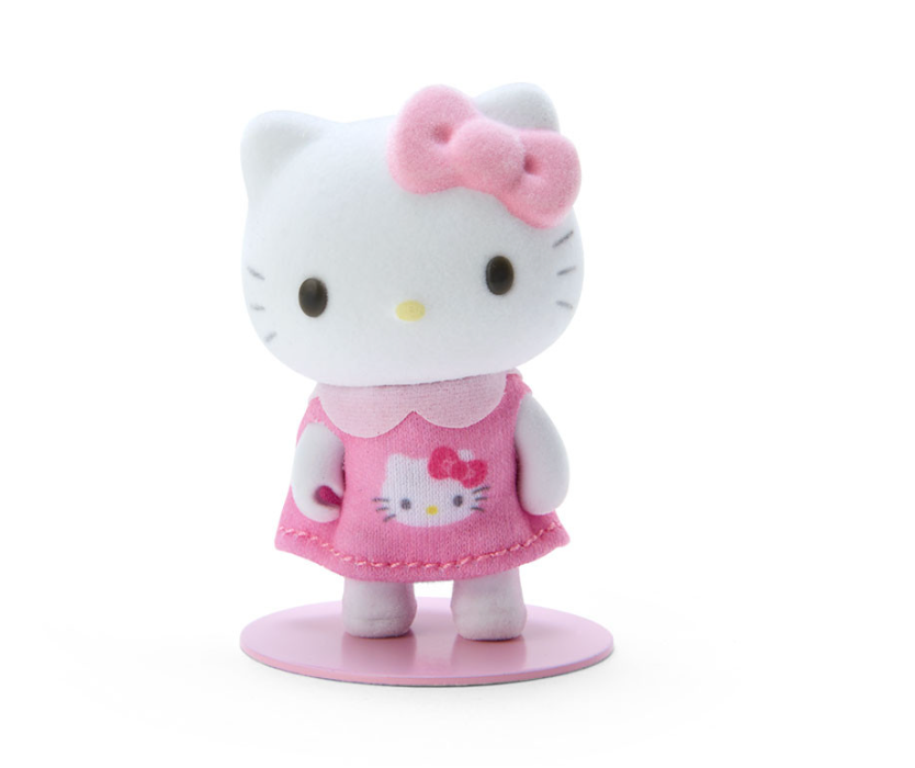 Hello Kitty Mini Flocked Pitatto Doll