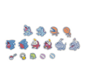 Pokemon Center Exclusive Bite Team Sticker Flakes