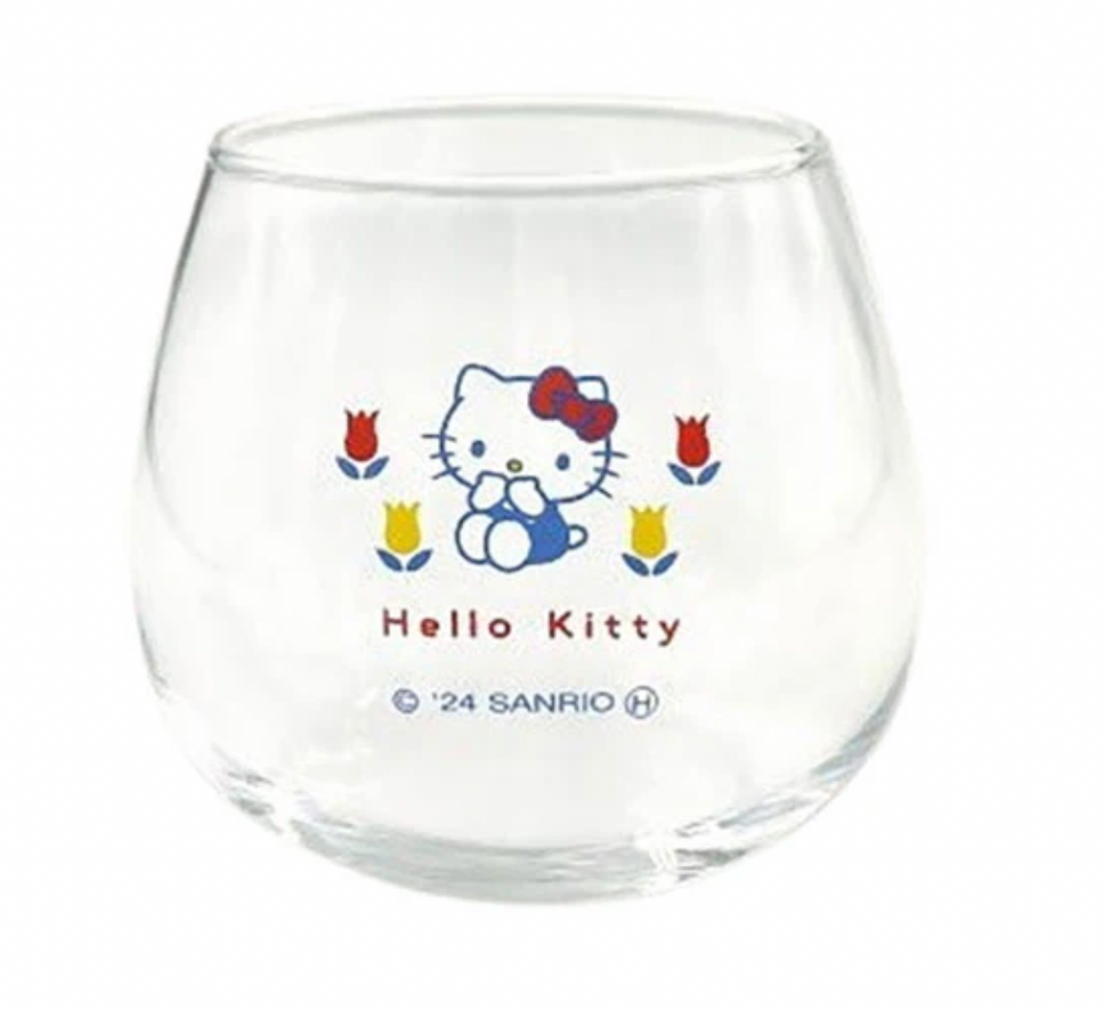 Hello Kitty Flower Swaying Glass