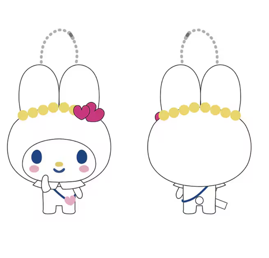 Tamagotchi x My Melody Plush Mascot