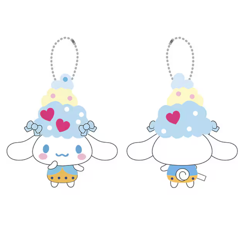 Tamagotchi x Cinnamoroll Plush Mascot