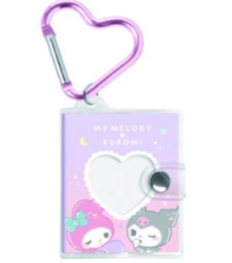 Kuromi & My Melody Mini Album Carabiner