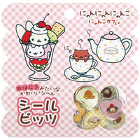 Nyan Nyan Nyanko Marble Glitter Sticker