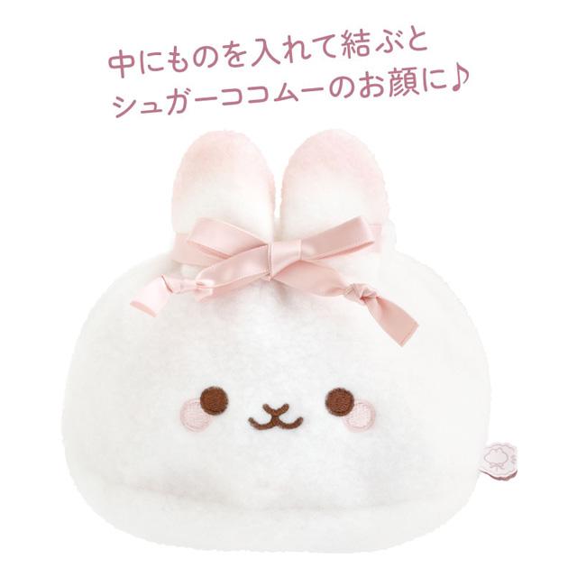 Sugarcocomuu Plush Drawstring Bag