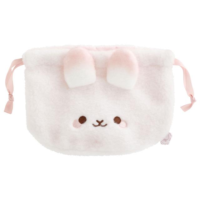 Sugarcocomuu Plush Drawstring Bag