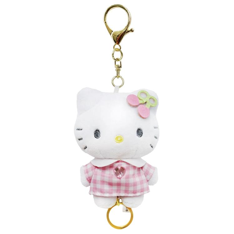 Hello Kitty 90s Reel Mascot Plush [Cherry Pink] – Charms LOL
