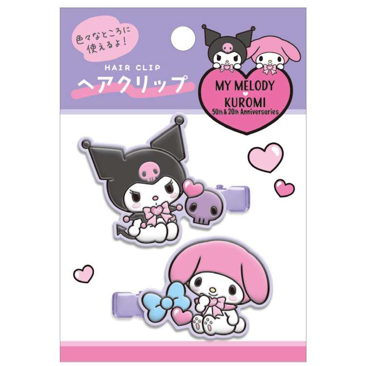 My Melody & Kuromi Happy Anniversary Bangs Clip A