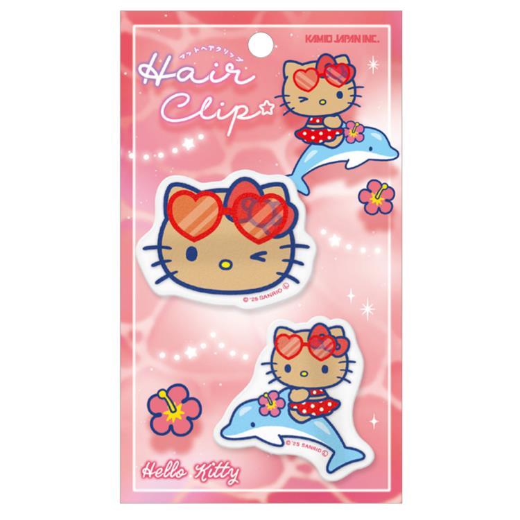 Tan Hello Kitty Night Party Hair Clip