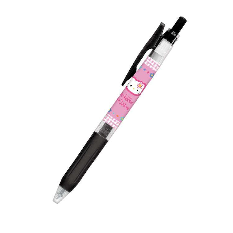 Hello Kitty SARASA Clip Knock-Style Gel Ballpoint Pen