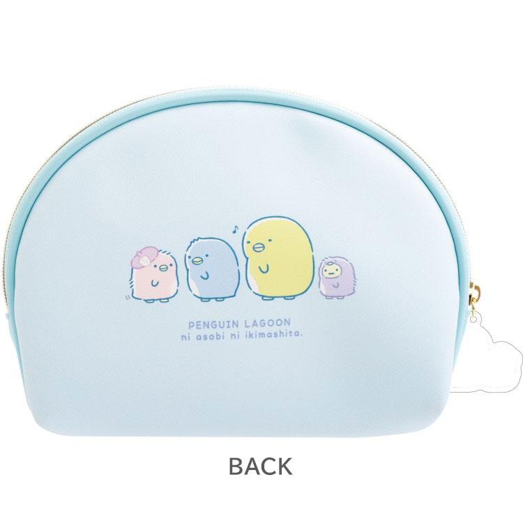 Sumikko Gurashi "Penguin Lagoon" Blue Cosmetic Pouch
