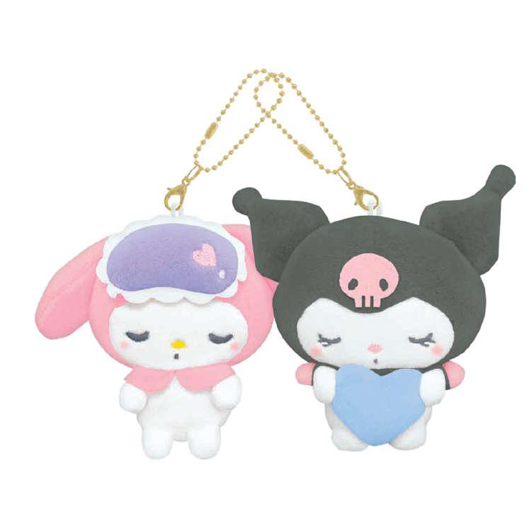 ルティナー&マホロサミースト My Melody & Kuromi Magnetic Plush Mascot – Charms LOL