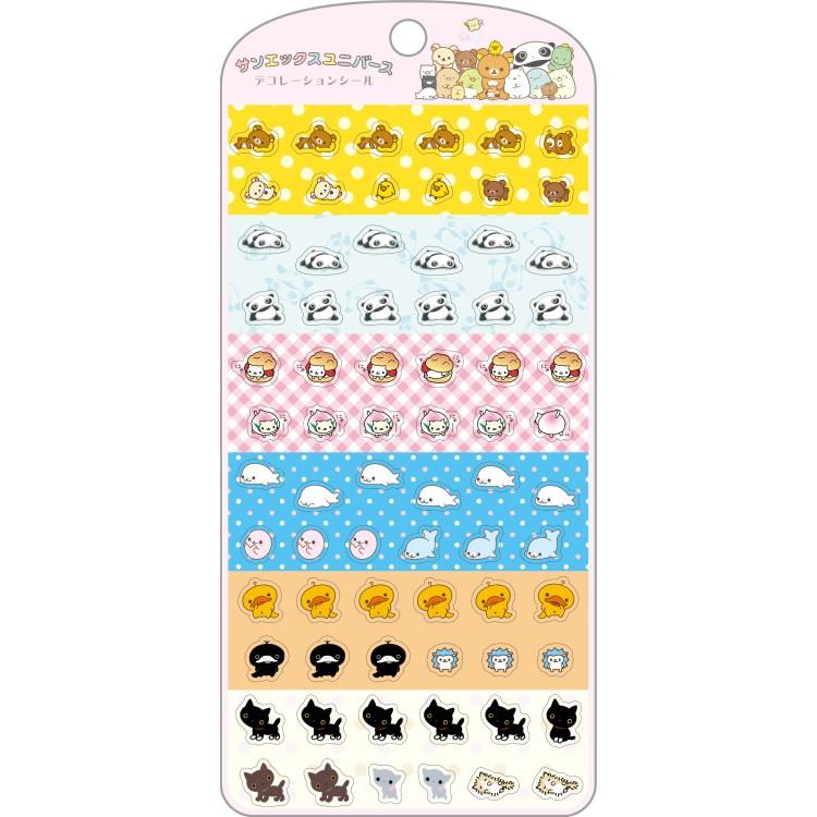 San-X Characters Decoration Stickers A