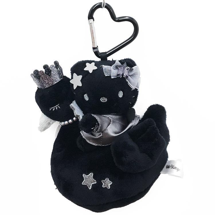 Hello Kitty Swan Black Plush Mascot – CharmsLOL