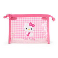 Hello Kitty Clear Checked Pouch