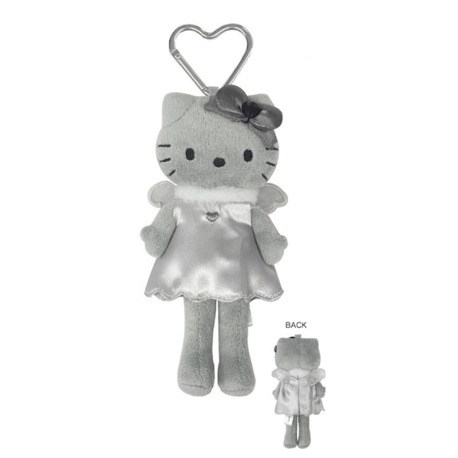 Hello Kitty Style Up! Gray Angel Plush Mascot