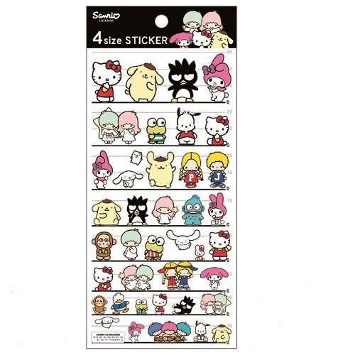 Sanrio Characters Sticker Sheet