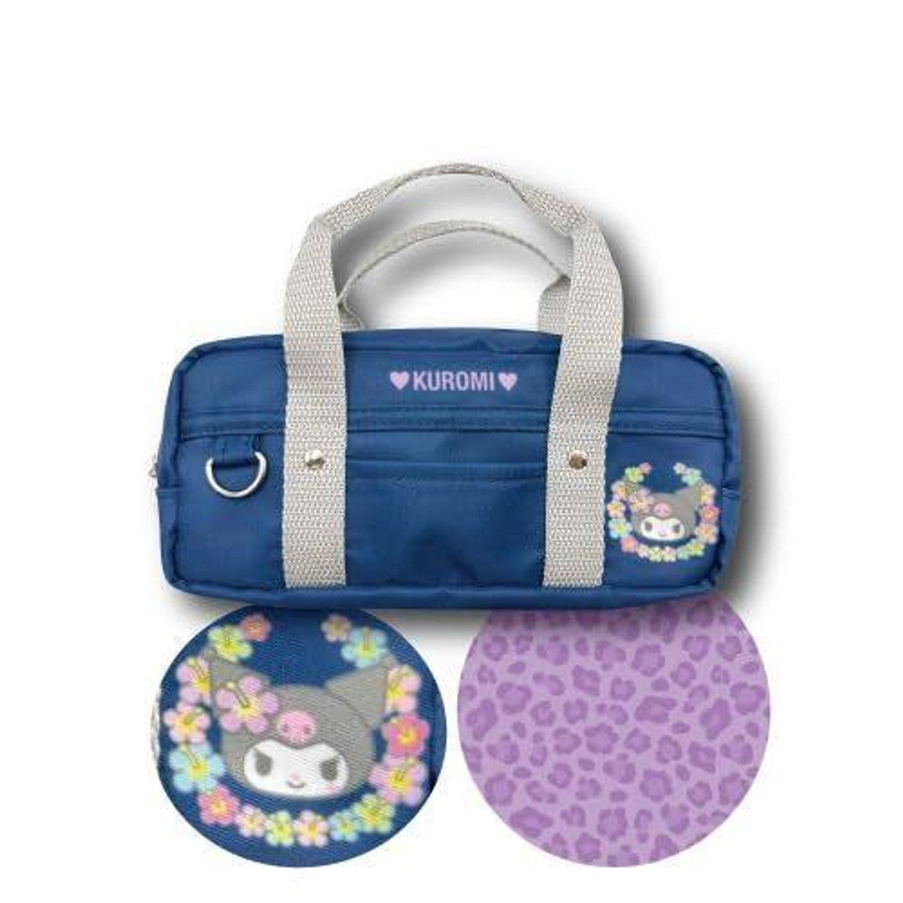 Kuromi School Bag Style Multi Pouch