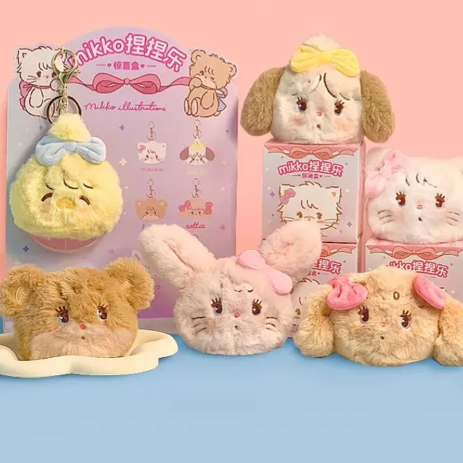 mikko illustrations うさぎ　ぬいぐるみ Mikko illustration Plush Blind Box – Charms LOL