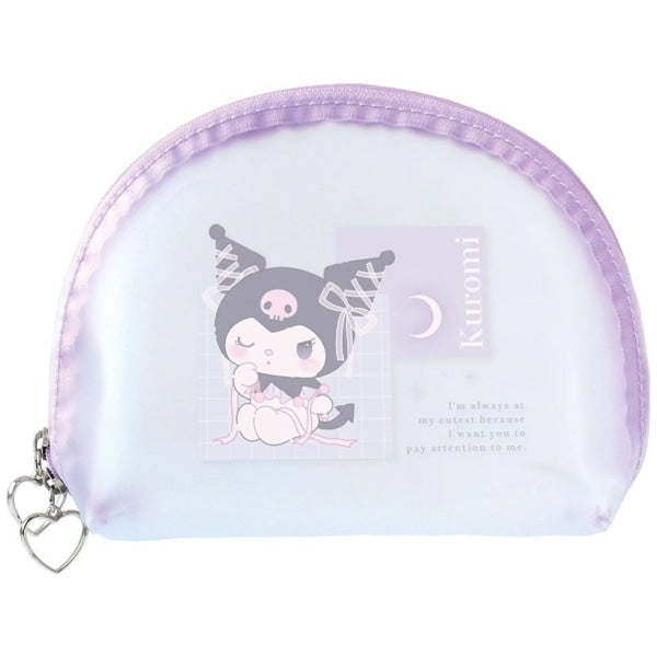 Kuromi "Ballet Core" Clear Matte Pouch