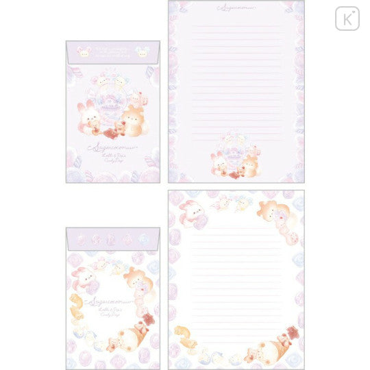 Sugarcocomuu "Lolli and Pop's Candy Day" Crystal Ball Writing Letter Set