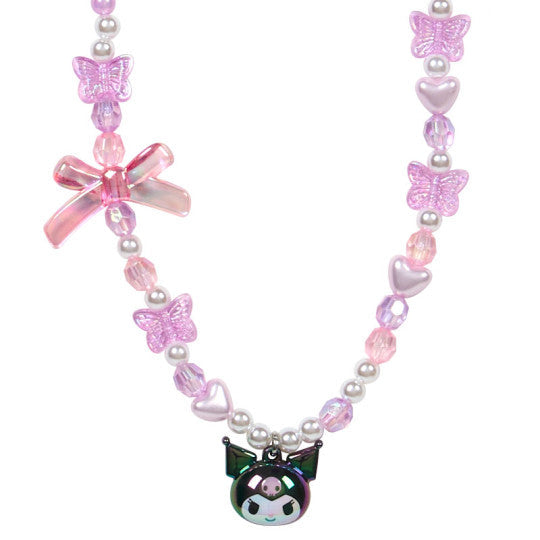 Kuromi Beaded Necklace