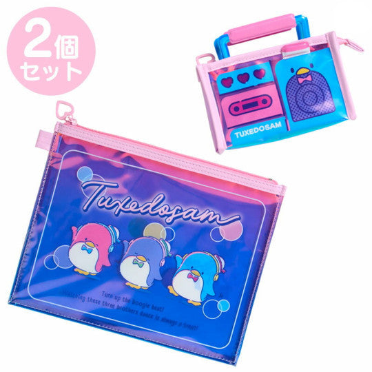 "Dance & Music" Tuxedo San Clear Pouch Set