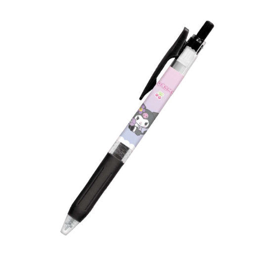 Kuromi SARASA Clip Knock-Style Gel Ballpoint Pen