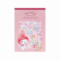 My Melody 50th Anniversary A6 Memo Pad