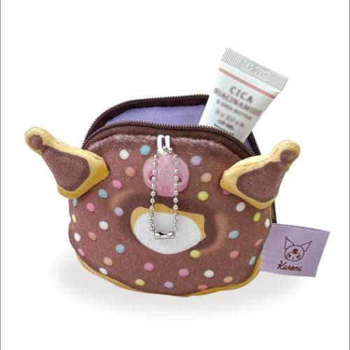 Kuromi Donut Plush Pouch
