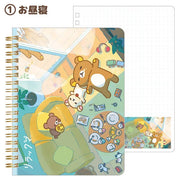 Rilakkuma "Stay with Me" B6 Notebook A