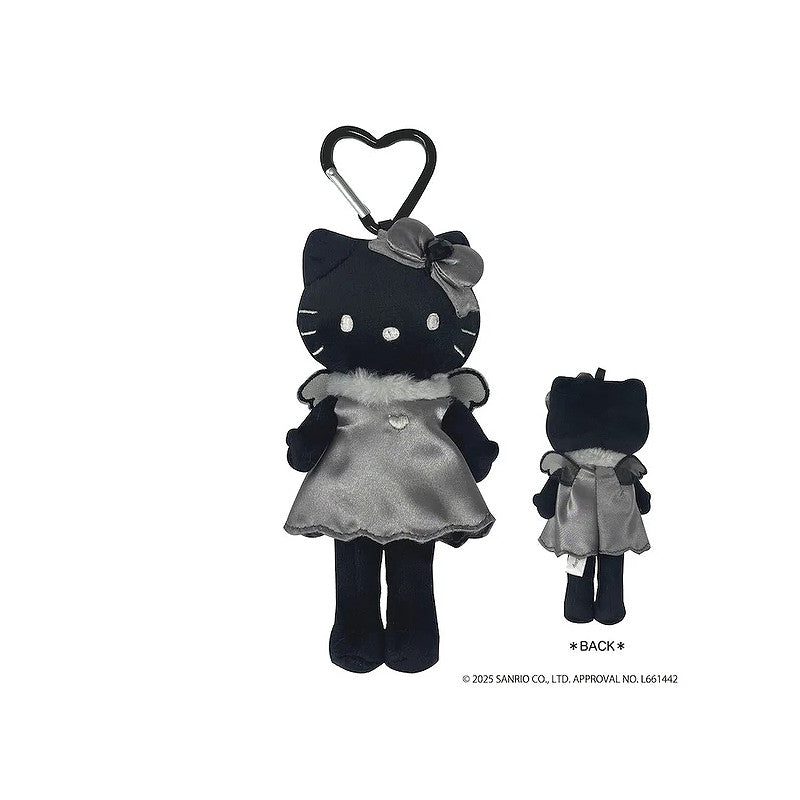 Hello Kitty Style Up! Black Angel Plush Mascot