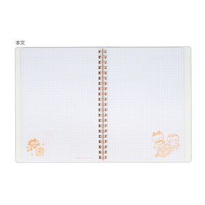 Chiikawa Plaid Orange Notebook